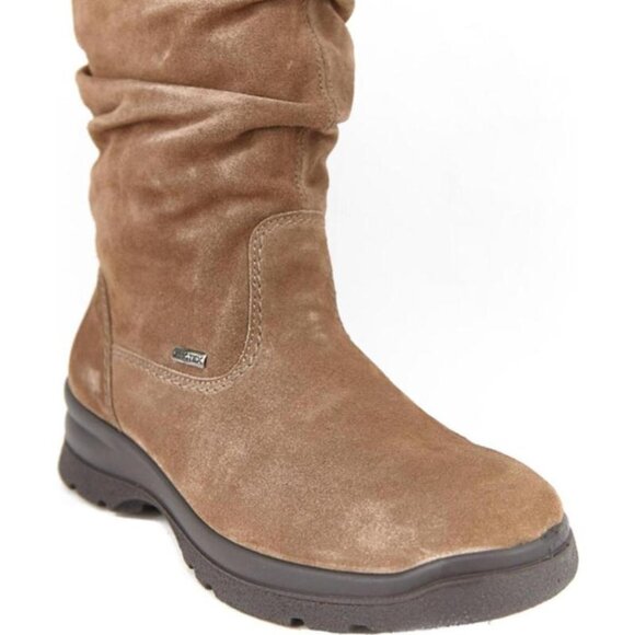 NEW ENVAL SOFT Made In Italy Suede Warm Lining Booties for women 663mn - Picture 3 of 7